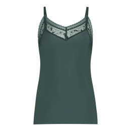 spaghettitopmetkantv-necksoftgreenmaatL