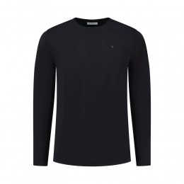 PurewhiteFlatKnittedShirt