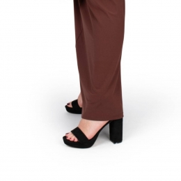 AnnRocksSandalenmethakzwartTextiel