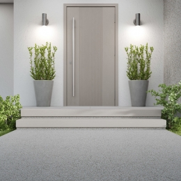 JasmindimbareLEDWandlamp-4000Kneutraalwit-GU10-Rond-UpDownlight-RVS-IP44voorbuitenvoorbinnenenbuiten