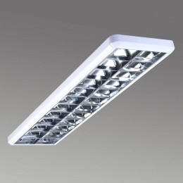 GLHandelsGmbHRaster-opbouwlamp432witlengte1245cm