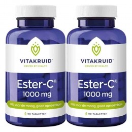GratisVerzending2xVitakruidEsterC1000mg90tabletten