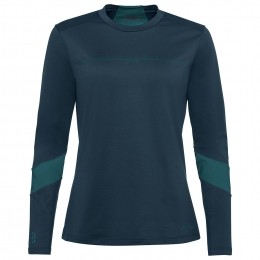 VAUDEDamestruimetlangemouwenQimsaLogodamesfietsshirtmetlangemouwen