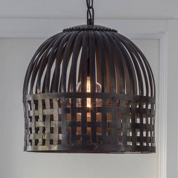 PRHomeSheffieldhanglampinzwart46cm