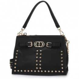 TasLaCarrieBLKFRIVOLOSSMALLSHOPPER