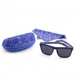 ThunderXFishFredZonnebrilBox-MatBlauw-BlauweLens