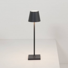 Zafferanooplaadbaremicro-lampPoldinaIP65zwart
