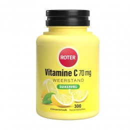 GratisVerzending3xRoterVitamineC70mgSuikervrij300tabletten