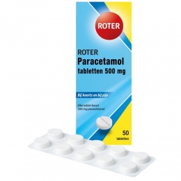 RoterParacetamol500mg50tabletten