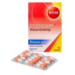 2xRoterCysticare5DaagseKuur15capsules