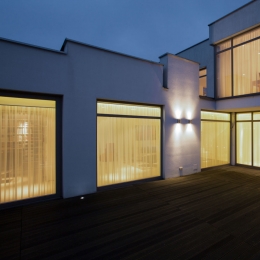 JasmindimbareLEDWandlamp-2700Kwarmwit-GU10-Rond-UpDownlight-RVS-IP44voorbuitenvoorbinnenenbuiten
