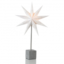 MarksljdDecoratiesterHardalstafellamp58cmhoogwit