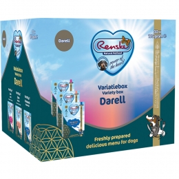 RenskeVersVariatieboxHondenvoerNatDarell30x185gr