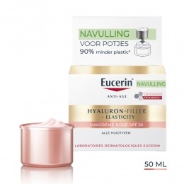 EucerinHyaluron-FillerElasticityDagcremeRoseSPF30Navuling50ml