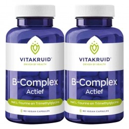 GratisVerzending2xVitakruidB-ComplexActief90vegacapsules