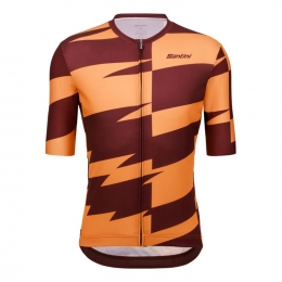 SANTINIFuriaSmartfietsshirtmetkortemouwenvoorherenMaatMFietsshirt