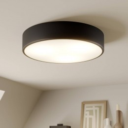 TEMARLIGHTINGPlafondlampCleo40cmIP20zwartmetaalE27