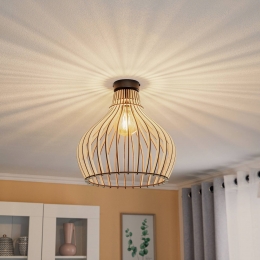 TEMARLIGHTINGPlafondlampBarrelmethoutenkap
