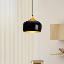 OpviqBerceste212-Shanglamp30cmzwartgoud