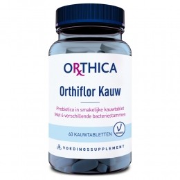 GratisVerzendingOrthicaOrthiflorKauwProbiotica60kauwtabletten