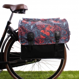 DubbelefietstasClassicTattoo46L