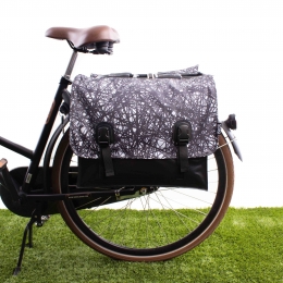 DubbelefietstasClassicCrosshatch46L