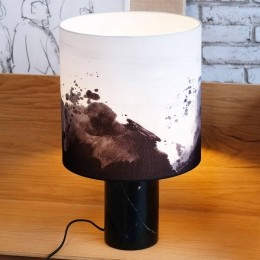 DYBERGLARSENMollytafellampmetmarmerenvoet