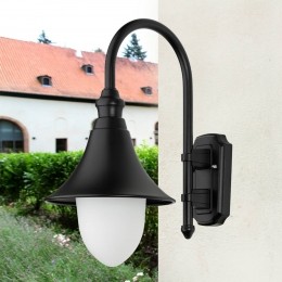 LCDMirandabuitenwandlampzwart