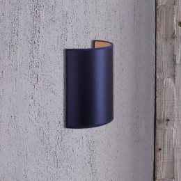 EulunaWandlampSatinvanAtlasdonkerblauwgoud