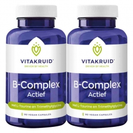 GratisVerzending2xVitakruidB-ComplexActief90vegacapsules