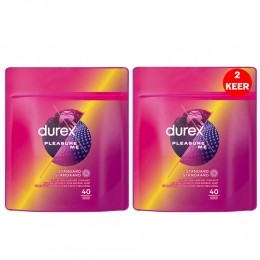 2xDurexCondoomsPleasureMe40stuks
