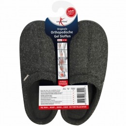 LucovitaalOrthopedischeGelSloffenZwart37-381paar