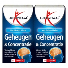 GratisVerzending2xLucovitaalGeheugenConcentratie30capsules
