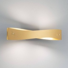 QuitaniLEDwandlampLianmessingkleurigzwart