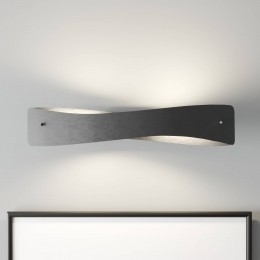 QuitaniLEDwandlampLianaluminiumzwart