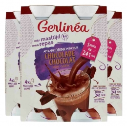 3xGerlineaMijnMaaltijdAfslankDrinkChocolade4x236ml
