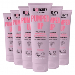 6xNoughtyShampooPumpedUpVolumising250ml