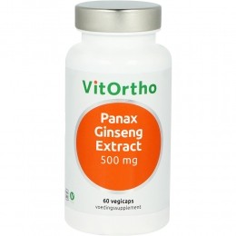 GratisVerzendingVitorthoPanaxGinsengExtract500mg60vegacapsules