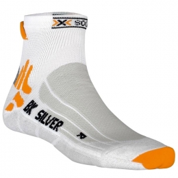 X-SOCKSfietssokkenBikingSilver