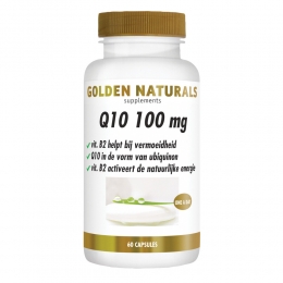 GratisVerzending2xGoldenNaturalsQ10100mg60vegacapsules