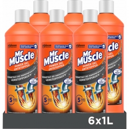 6xMrMusclePowerGelOntstopper1000ml
