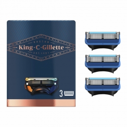 KingCGilletteScheermesjes3stuks