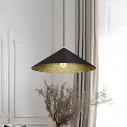 Eko-LightFujihanglampcomposietvezelzwartgoudkleurig70cm