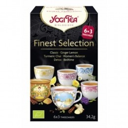 3xYogiteaFinestSelectionBiologisch18stuks