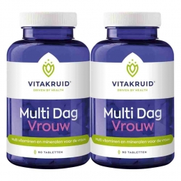 GratisVerzending2xVitakruidMultiDagVrouw90tabletten