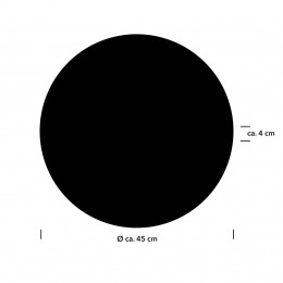HELLStellaLEDplafondlampantraciet45cmCCT