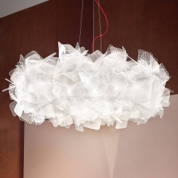 SlampCliziaPixelhanglampkabelrood78cm