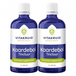 GratisVerzending2xVitakruidKaardebolTinctuurBio100ml