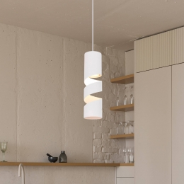 TrioLightingStreamhanglampwit8cmmetaalGU10