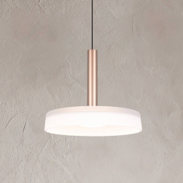TrioLightingLEDhanglampCelestewitbruin22cmglasdimbaar